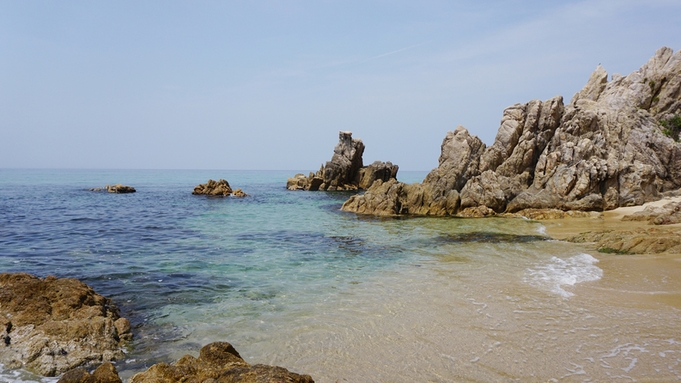 夏休みのご旅行に是非♪世久見海水浴場まで徒歩１分！夕食はグレードＵＰ！舟盛り付海鮮会席★ 